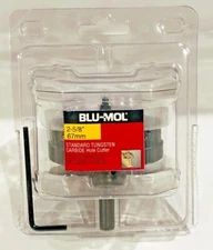 Blu-Mol 2-5/8"-Inch 67mm Tungsten Carbide Hole Saw Holesaw Cutter Drill Bit