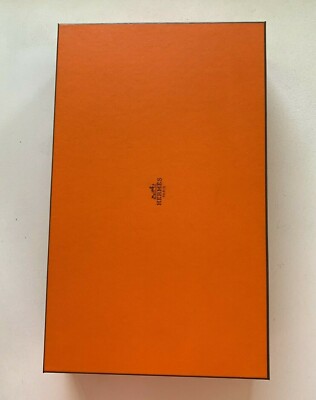 Hermes Authentic Orange Gift Box 15x9x2.5