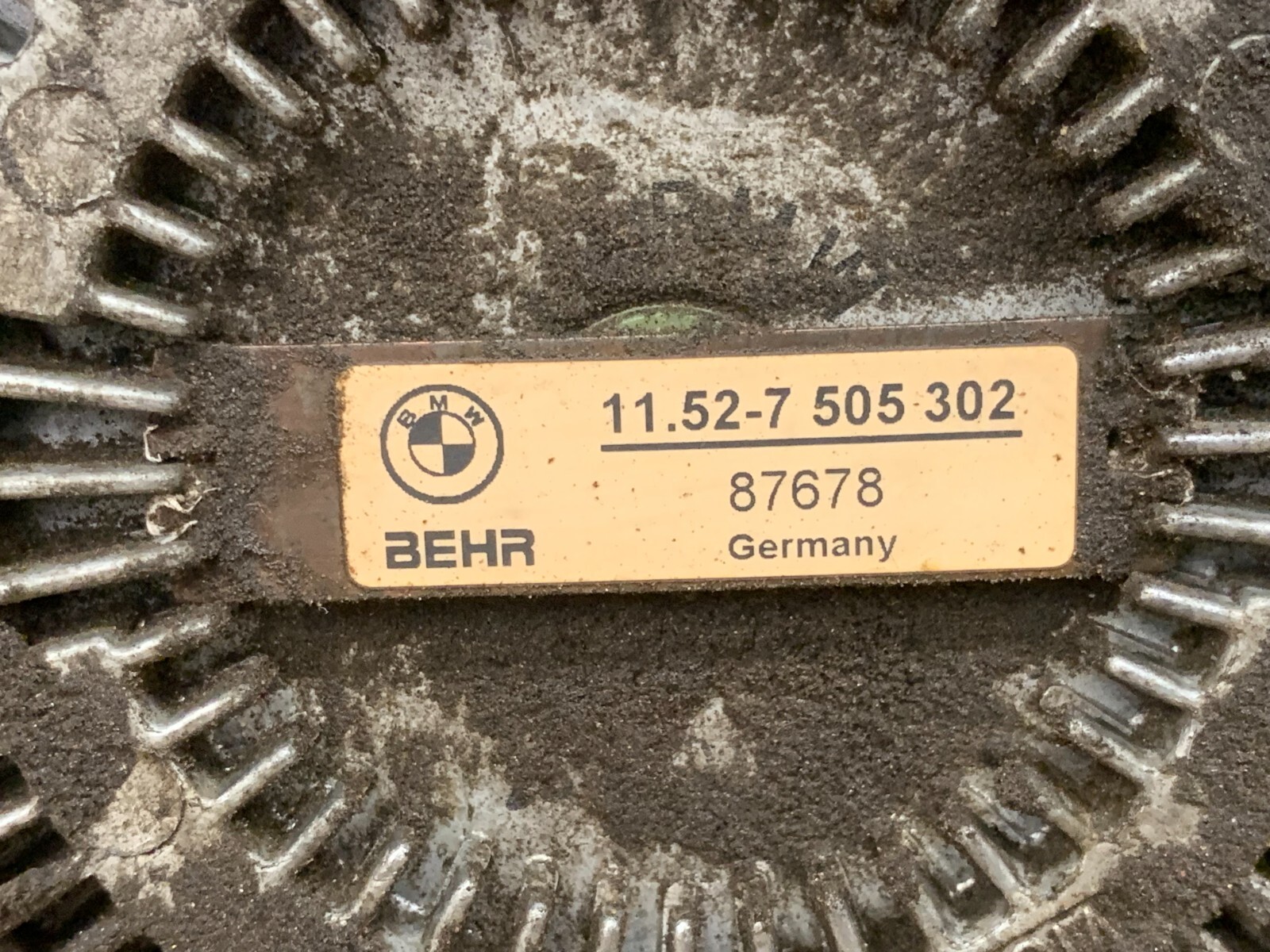 9702 BMW Z3 RADIATOR FAN BLADE RADIATOR COOLING FAN CLUTCH BLADE, OEM LOT3321 eBay