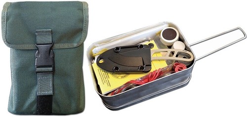Kit de survie ESEE Pinch - Complet, Léger, Parfait pour Aventuriers