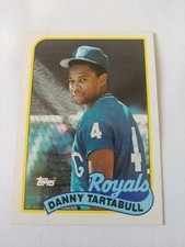 Danny Tartabull Baseball Card -- 1989 Topps #275 -- Kansas City Royals