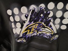 Baltimore Ravens Nike Therma Fit pocket pullover hoodie size L