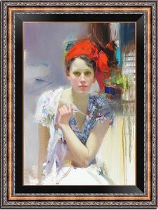 Original-Oil-Painting-female-art-Impressionism-nude-girl-on-canvas-24-034-x36-034