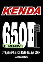"Kenda Schlauch Fahrradschlauch Av 27.5\" 650B 27,5\" Autoventil Schraderventil"