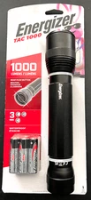 Energizer 1000 Lumens 3 Modes LED Aluminum Tactical Flashlight w/Batteries *NEW*