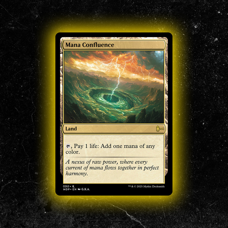 Mana Confluence - Custom Magic: The Gathering Card - High-Quality