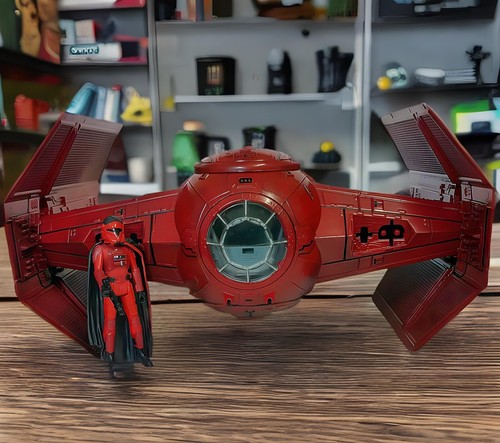 Star Wars Carnor Jax Tie Fighter Interceptor Vintage Crimson Empire - Picture 5 of 16