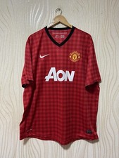 MANCHESTER UNITED 2012 2013 HOME FOOTBALL SHIRT SOCCER JERSEY NIKE 479278-623