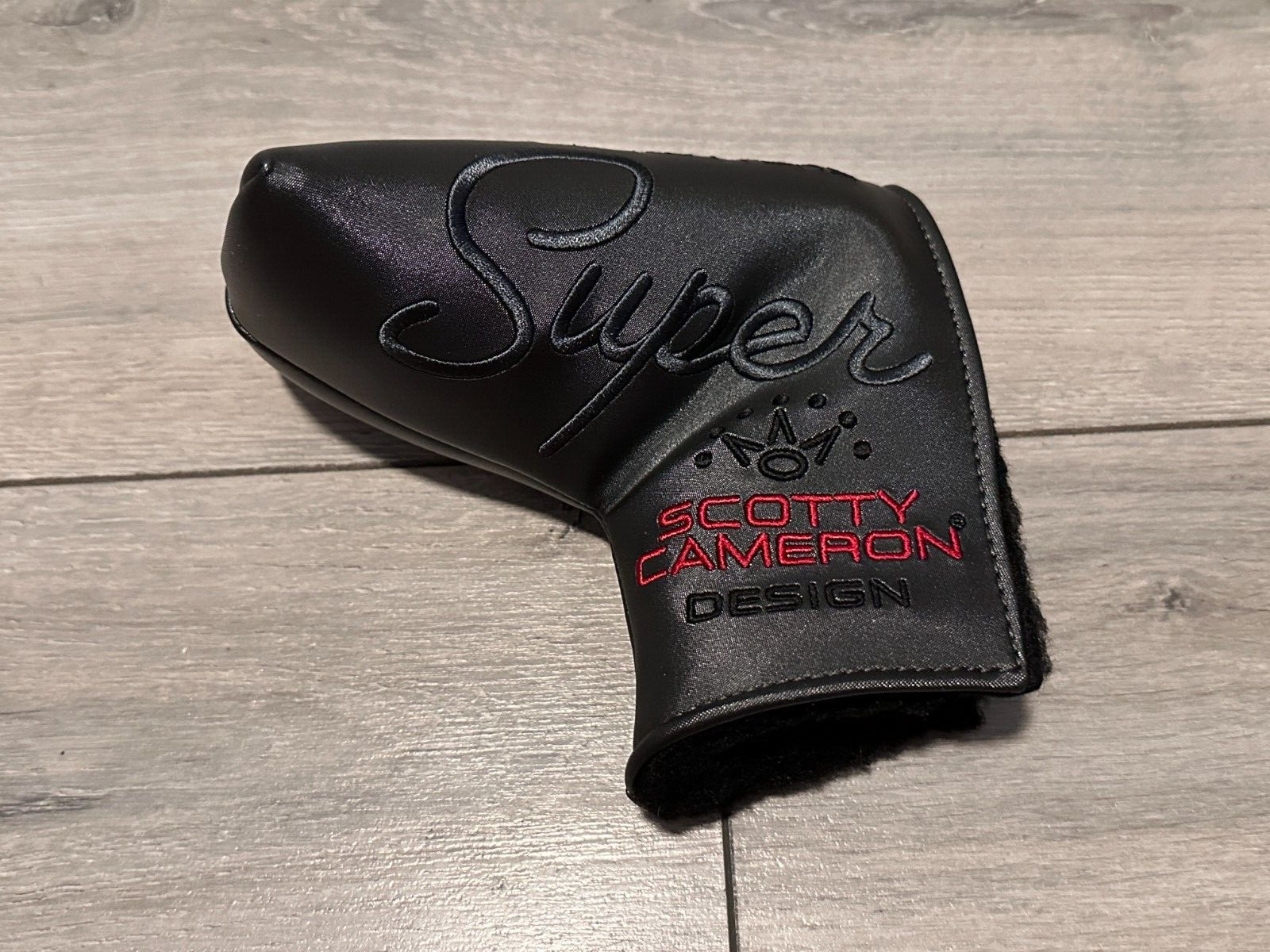 New Scotty Cameron 2023 Super Select Mid Mallet Putter Red Headcover Cover