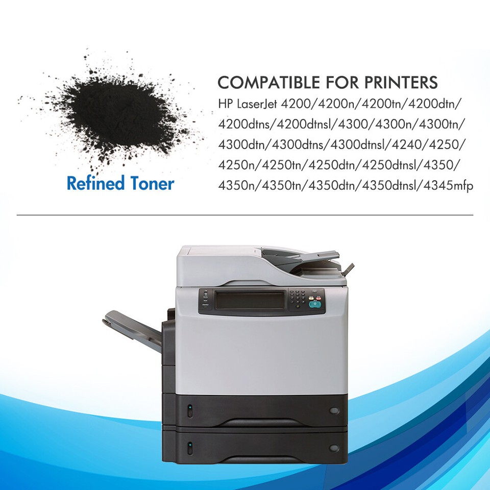 Cartuccia Toner Ad Alta Resa 42X Q5942X Per HP LaserJet 4250 - Foto 7