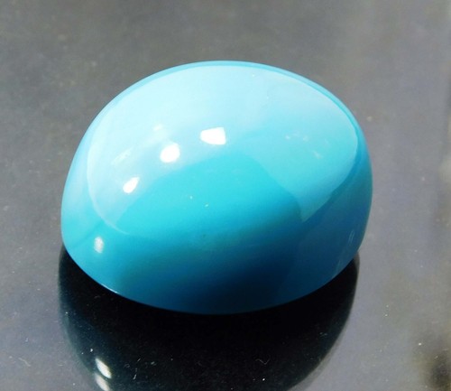 Hermosas gemas sueltas naturales corte cabujón de la Bella Durmiente turquesa 45,20 quilates - Imagen 4 de 6