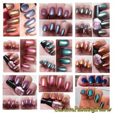 Make Chameleon Nail Polish x10 Ultra Fast Color Changing Pearl Pigment Acrylic