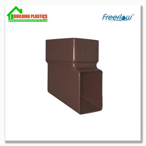 SQUARE LINE GUTTERING & FITTINGS BROWN | 114mm SYSTEM| FREEFLOW - Picture 21 of 29