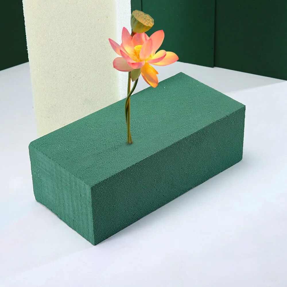 Dried Square Floral Foam Brick Flower Arrangement Florist Vase Filling Materials