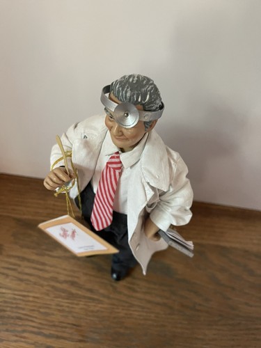 Doctor Figurine Possible Dreams 1995 Vintage 10" Say Ahh Clothtique - Picture 10 of 13