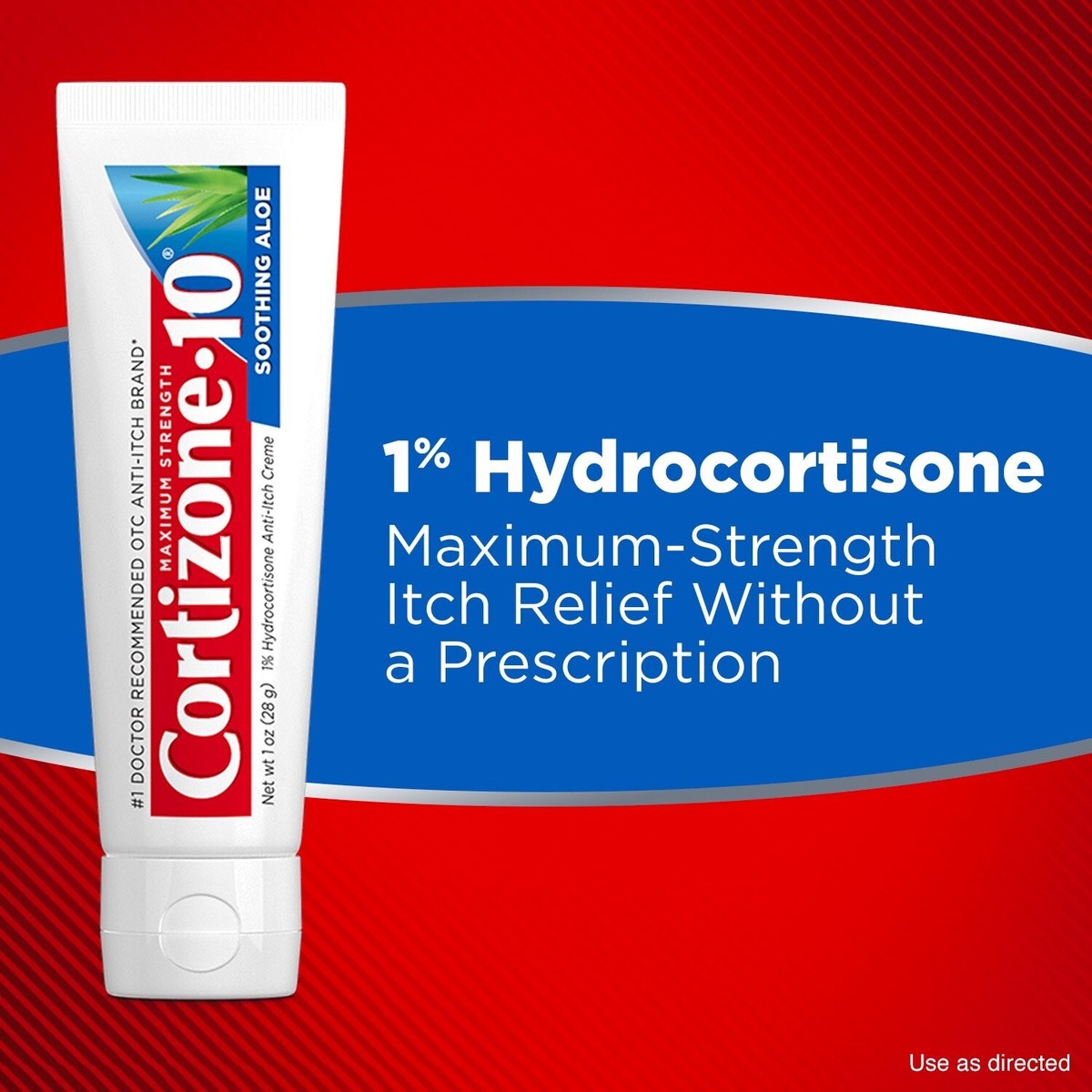 Cortizone•10 MAXIMUM STRENGTH ITCH RELIEF CREME Calming Aloe Vera