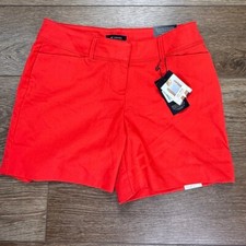 The Limited NWT Women's Tailored Shorts, Red, Size 4, 4.5" Inseam Summer