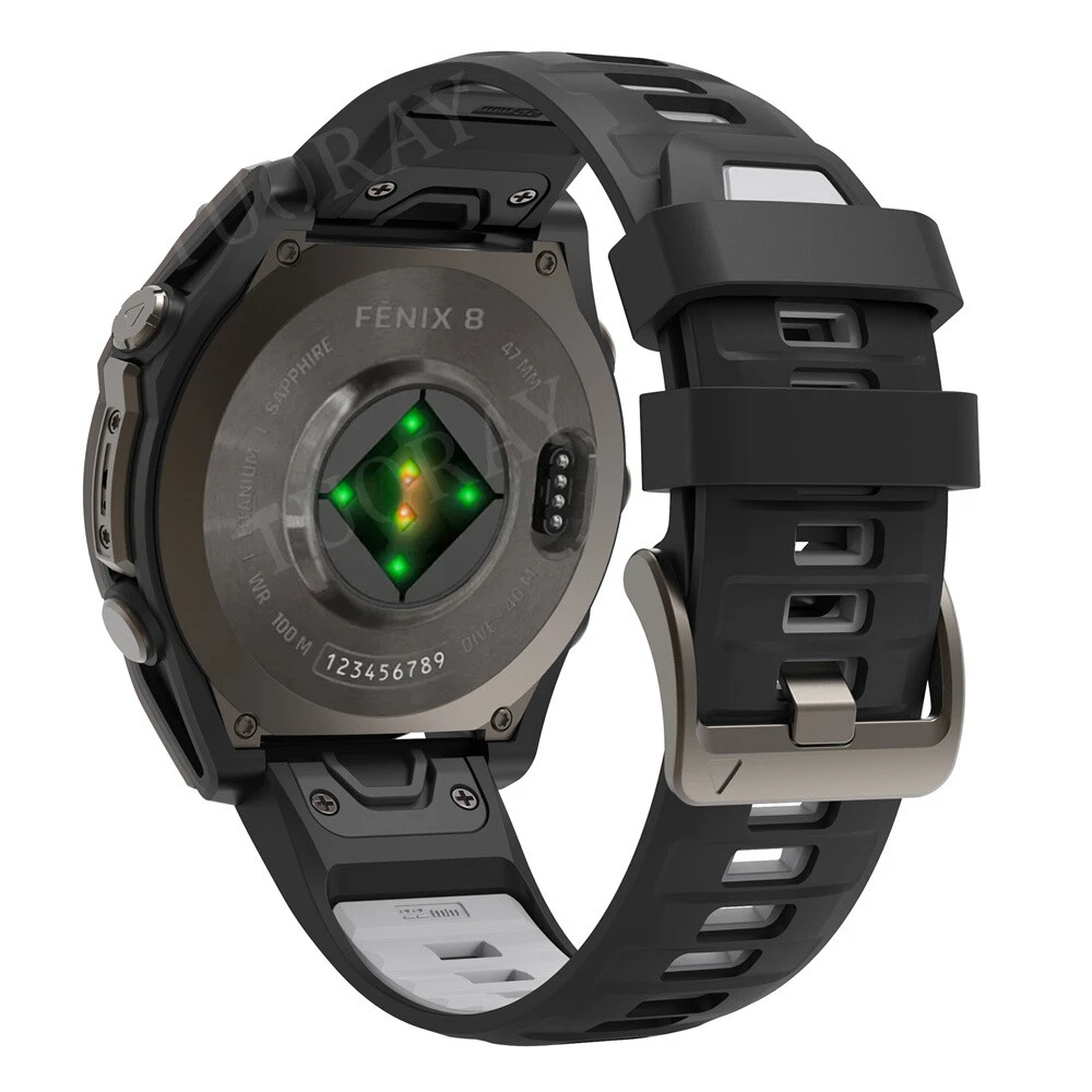 Quick Fit Strap For Garmin Fenix 8 E 7 7X 6 6S 6X 5X 5Plus 3