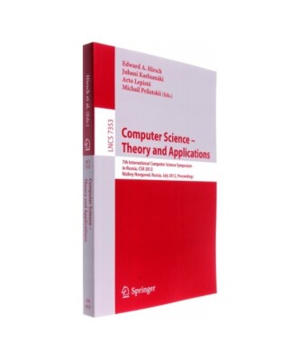 Computer Science -- Theory and Applications: 7th International Computer Science 