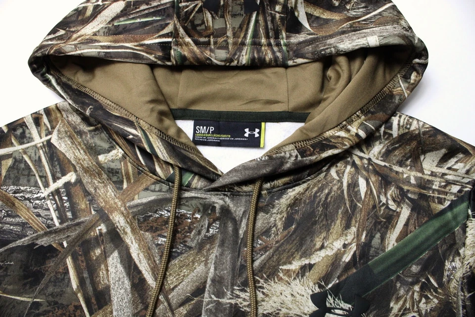 Under Armour Cold Gear Sudadera Hombre Pequeño Jersey Grande Estampado - Imagen 4 de 4