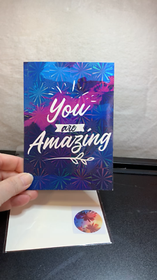 holographic birthday cards Glitter Hologram Birthday Card main image 1
