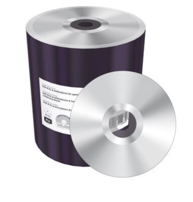 100 DVD+R Double Layer 8.5GB silber 8x MR472 MediaRange