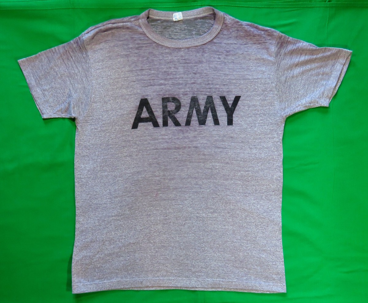 ▪80’s【ARMY】VINTAGE TEE Army Vintage T Shirt 1980's USA Military Clothing Champion