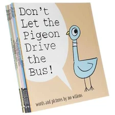 Don't Let the Pigeon Series 7 Books Collection Set By Mo Willems - Age 3-7