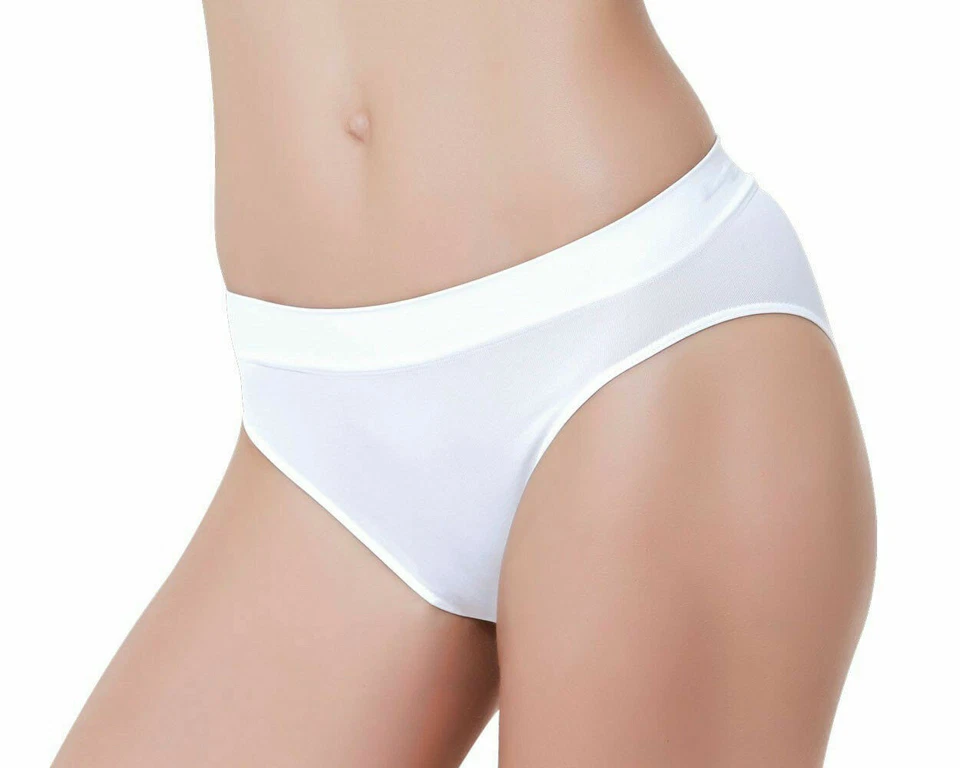 3 BRAGAS MUJER DE CINTURA BAJA ROPA INTERIOR SIN COSTURAS DE ALGODÓN PANTY GIRL - Imagen 4 de 4