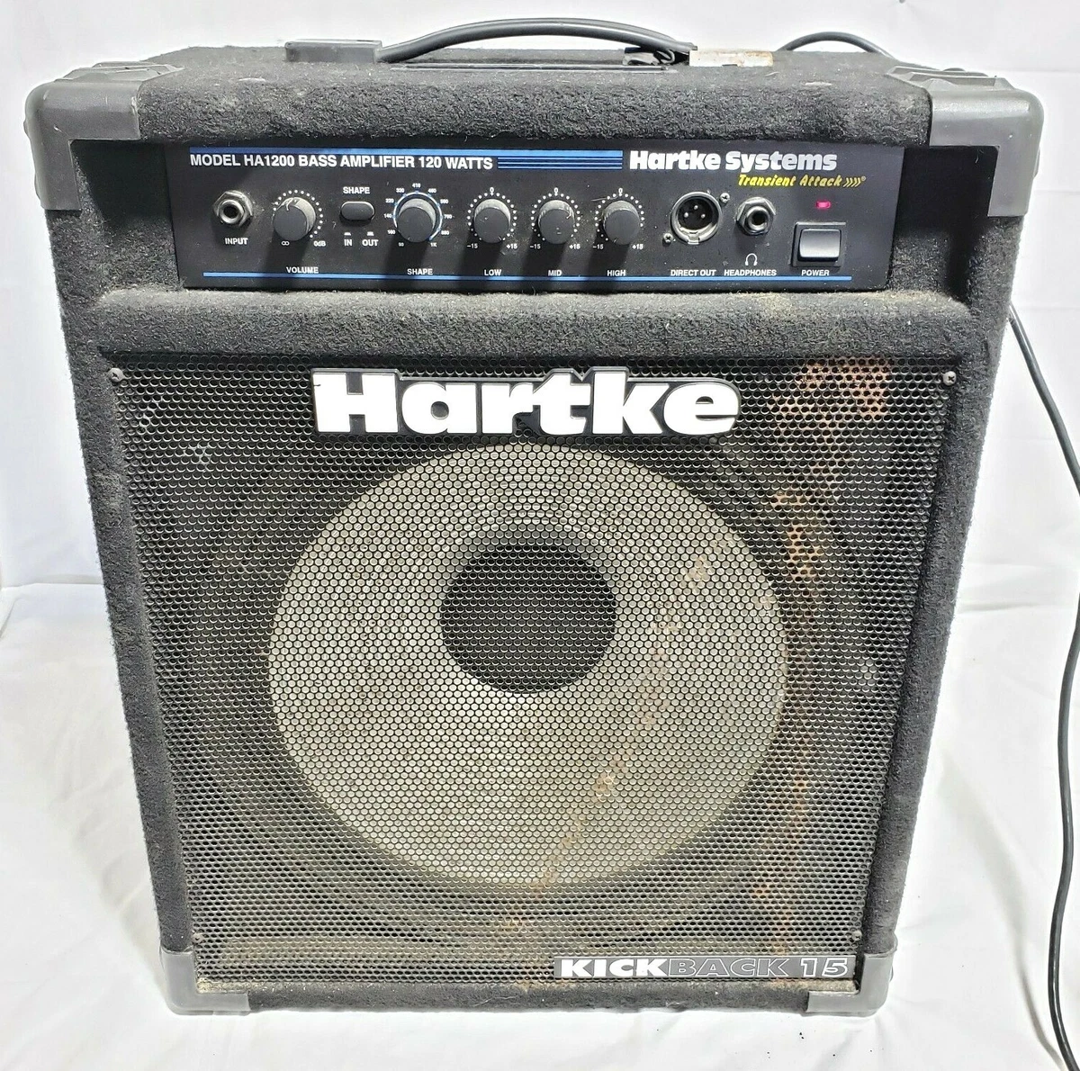 Hartke HA1200 kickback 15 120W Bass Amplifier | eBay