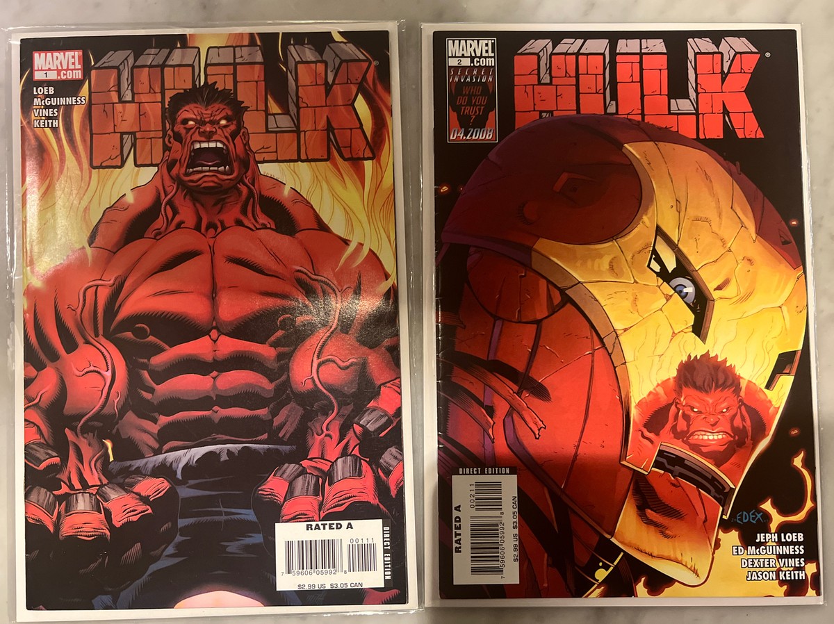 ハルク　激レア　red hulk 1st app Marvel アメコミ Amazon.com: Hulk, Vol. 1: Red Hulk: 9780785128816: Jeph Loeb