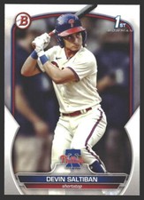 Devin Saltiban #BD-2 2023 Bowman Draft Philadelphia Phillies