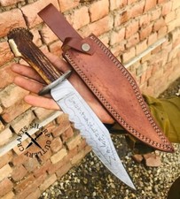 Supernatural Ruby's Demon Custom Handmade Damascus Steel Knife With Sheath