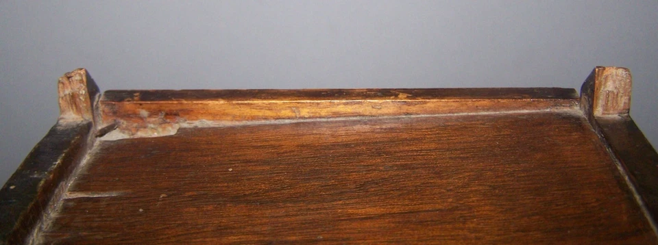 Armario pequeño de madera Paul Fouillen QUIMPER Foto 3 de 4