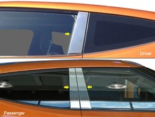 Fits Hyundai Veloster 12-16 Qaa Stainless Chrome Polished Pillar Posts Pp13320 Fits Hyundai Veloster 12-16 Qaa Stainless Chrome Polished Pillar Posts Pp13320