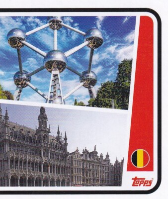 Topps Euro 2024 Sticker Belgium BEL P2 Landmark 2/2