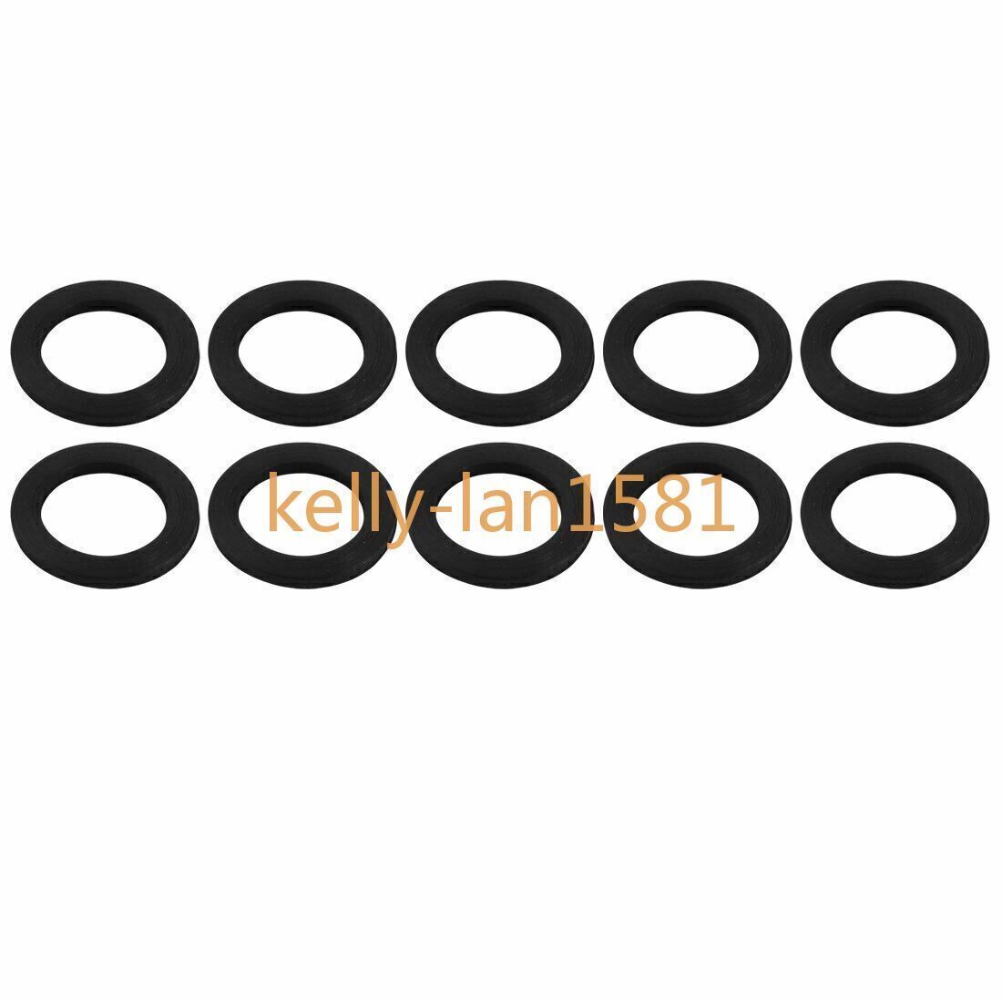 1pc 10pcs 8mm X 12mm X 1mm Rubber Oil Sealing O-Rings Washer Gasket Black #F22