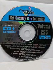 Chartbuster Karaoke CD Graphics Hot Country Hits 223 - CBCDG-60223 - 15 Songs