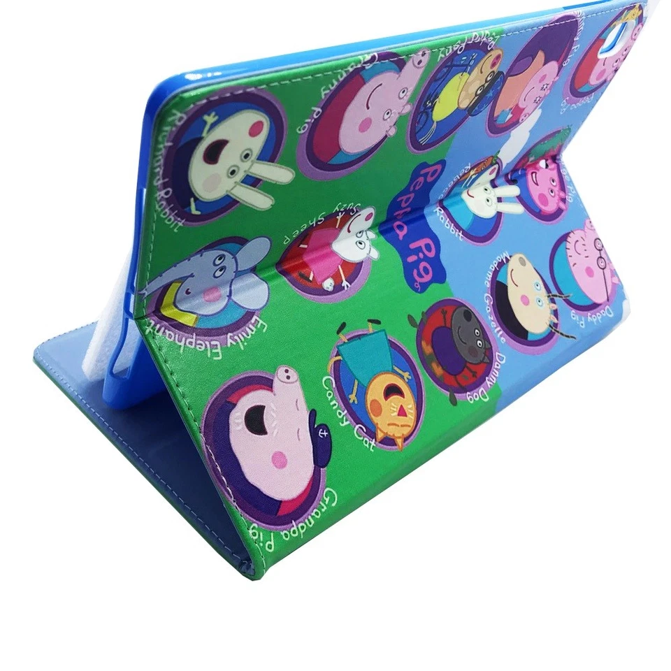 Capa presente desenho animado infantil à prova de choque para iPads 5ª 6ª Air Pro 9.7 Mini 1234 - Imagem 2 de 4
