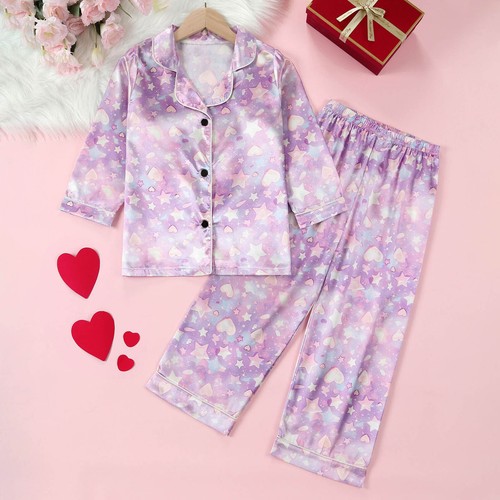Toddler Boys Girls Long Sleeve Prints Tops T Shirt Pants Casual Outfits