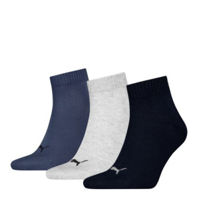 3-15 Paar, Puma Quarter Herren Damen Socken Strümpe A.701230337 uni Größe 39-46*