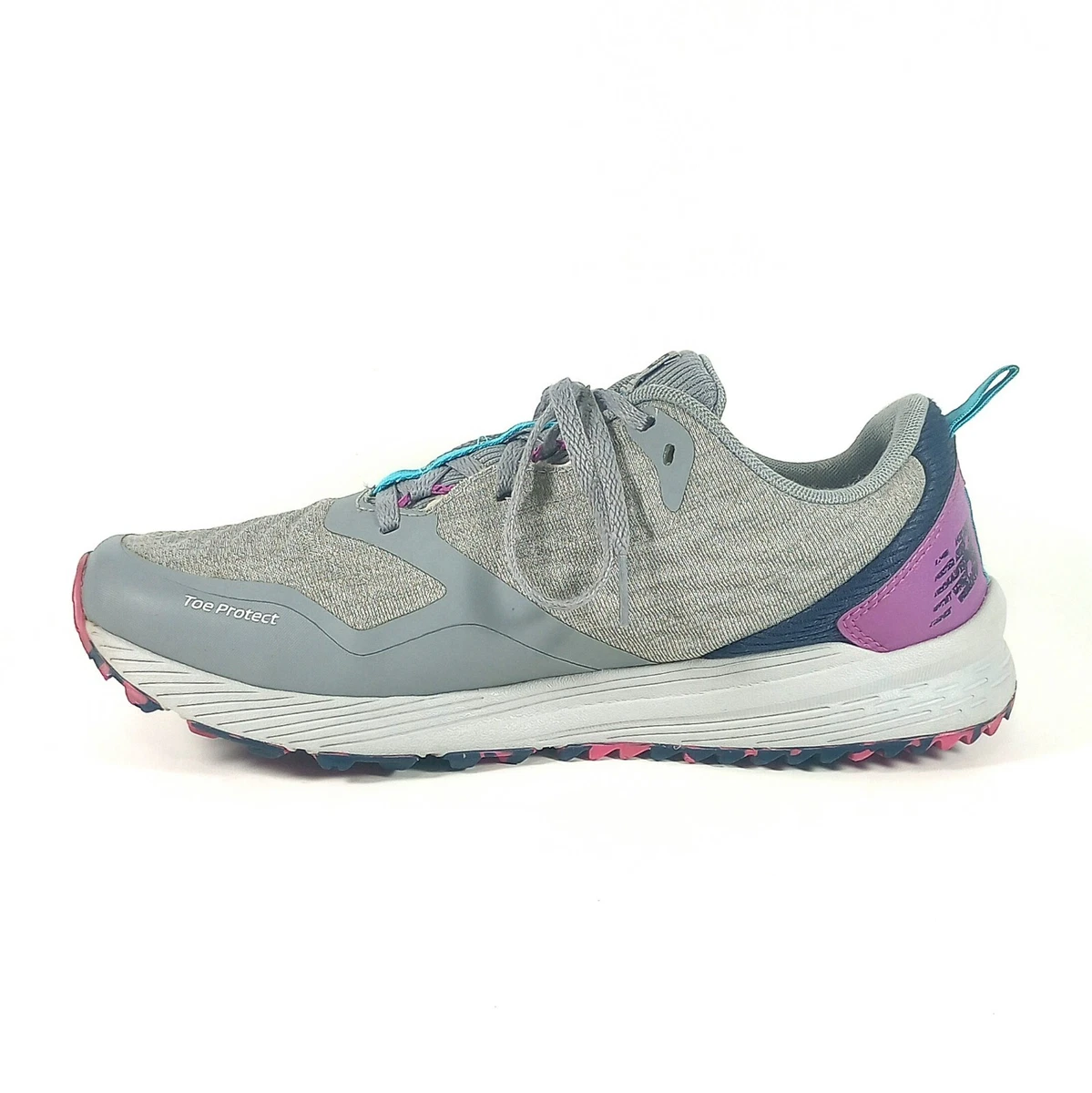New Balance NITREL V3 Womens 10 Gray and Purple Trail Running