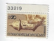US 8c 1971 MNH - San Juan - SN 1437 Plate # Single 33219