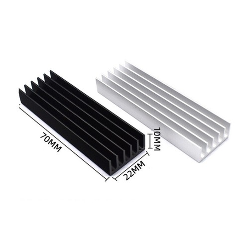 Aluminum for M.2 SSD Hard Drive Radiator HDD Cooling Heatsink for PCIE NVME 2280 - Afbeelding 7 van 9