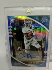 2020 Absolute Signature Rookies Spectrum Blue #150 Jason Huntley /35