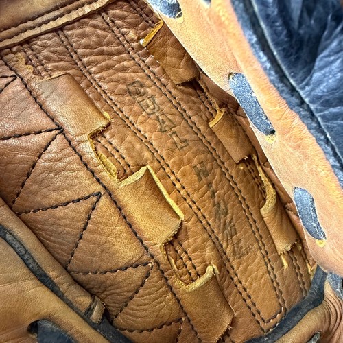 Vintage Wilson Baseball Handschuh Leder Infield Outfield Baseball Mitt - Bild 3 von 6