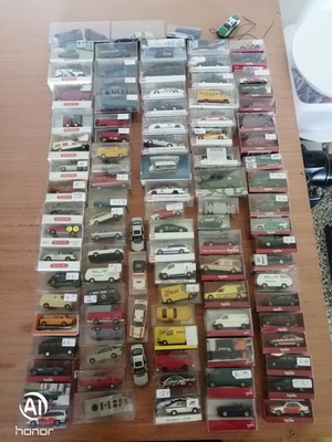 Riesen-Konvolut H0 PKW's, Transporter, Anhänger, fast alle neuwertig, s. Bilder 