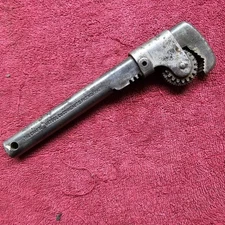 Antique Craft 8" Adjustable Pipe Wrench Craftsman Tool Co. 1907 Conneaut Ohio