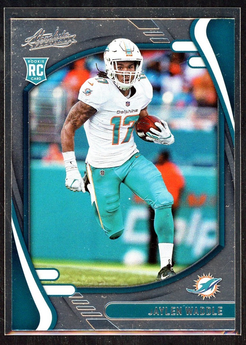 2021 Panini Absolute #166 Jaylen Waddle RC Rookie