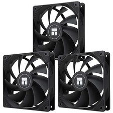 3 Pack 120mm Case Cooler Fan, 4pin PWM, 1550RPM Silent Computer Fan